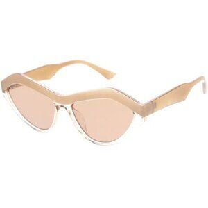 Blush Pink Zig Zag Cat Eye Sunglasses